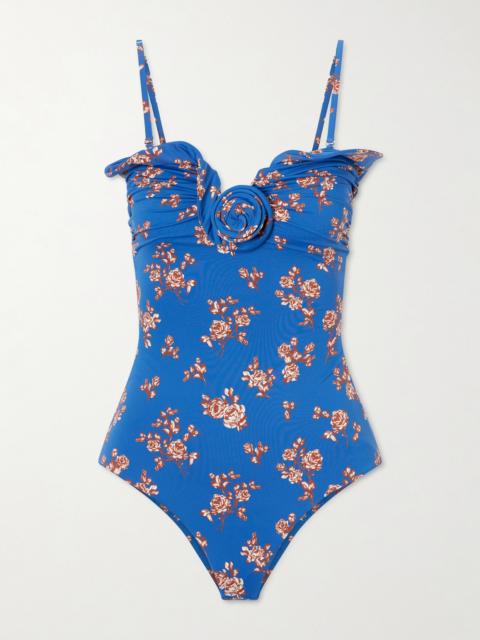 Floral-print Swimsuit