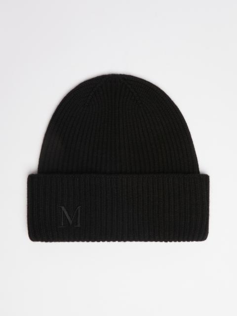 MMRETINA Rib-knit cashmere beanie hat