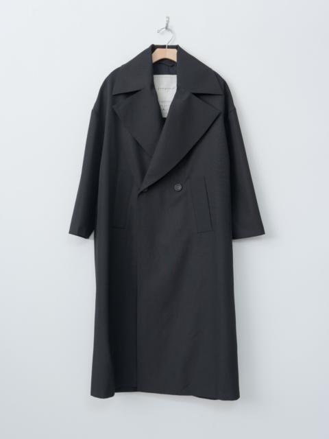 The Groundsman Coat - Compact Suiting Flint