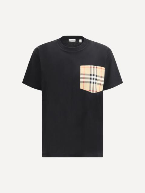 Archive Check pocket t-shirt