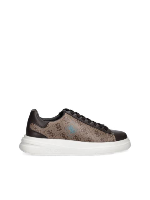 Elba monogram-pattern sneakers