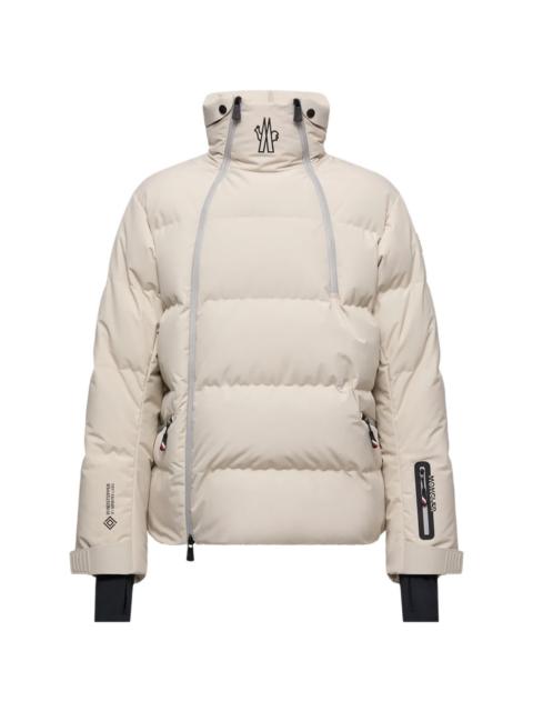 logo-detail ski jacket