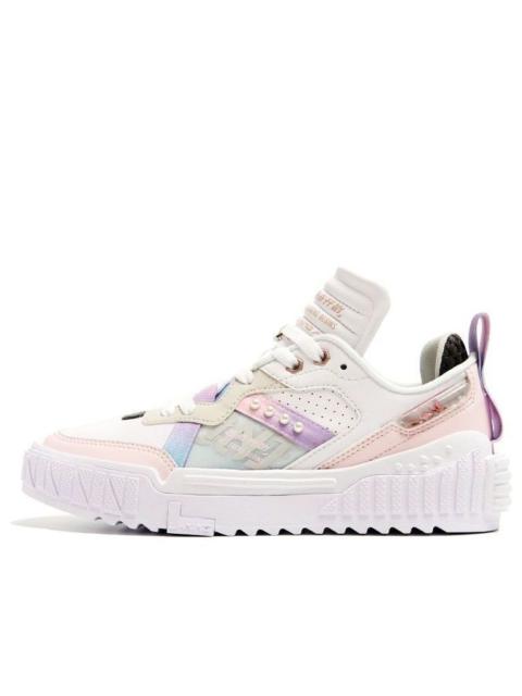 (WMNS) Li-Ning 001 Unblock Blossom 'White Light Grey' AGCR346-2