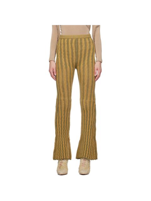 SSENSE Exclusive Green & Orange Lounge Pants