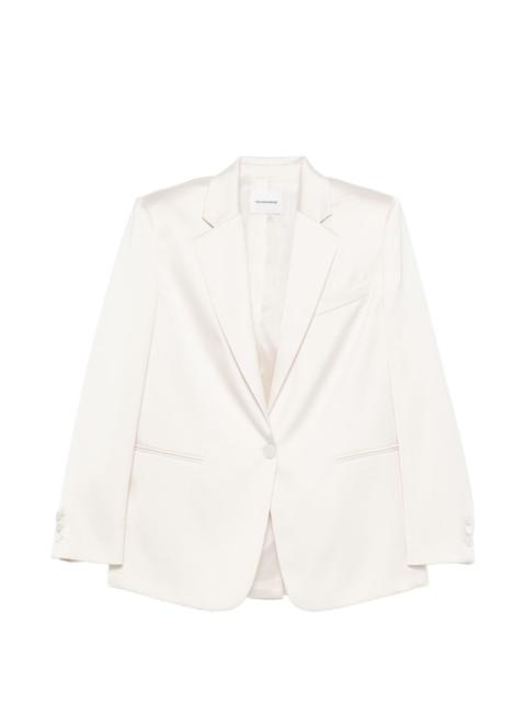 single-breasted blazer