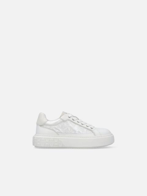 SNEAKERS WITH LOVE BIRDS LOGO MONOGRAM