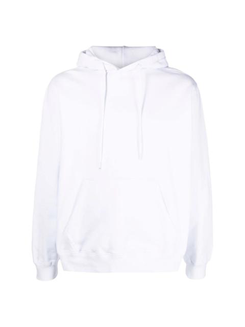 logo-print hooded jumper