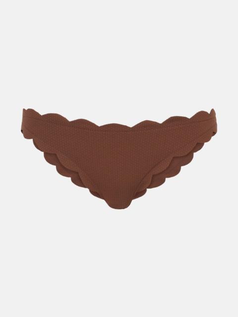 Antibes scalloped bikini botom