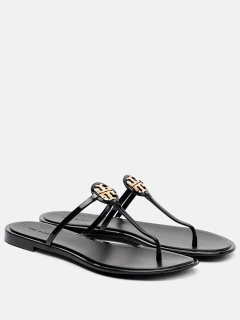 Embellished thong sandals