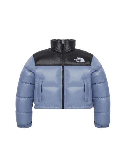 The North Face Women's Nuptse Short Jacket Pastel Blue