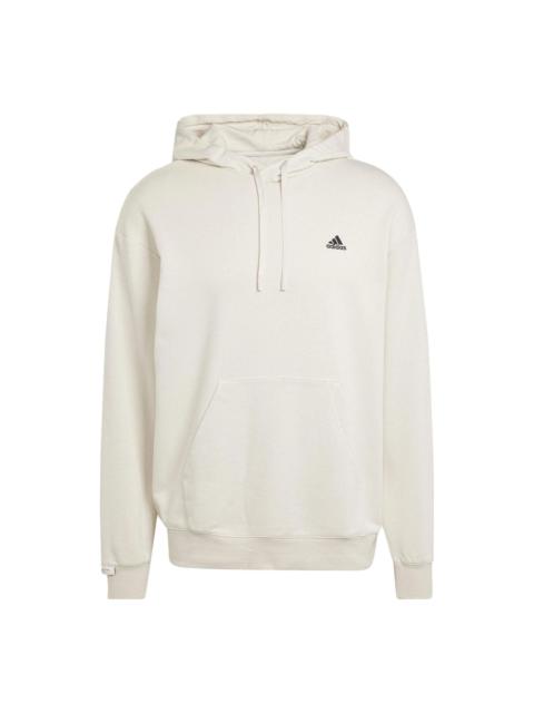 adidas Logo Sweat Hoodie 'Beige' IZ1457