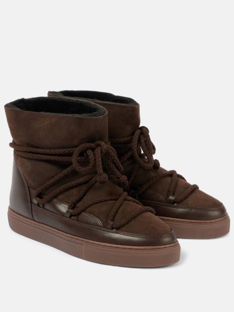 Classic leather snow boots