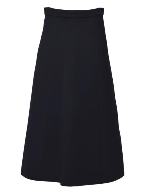 a-line midi skirt