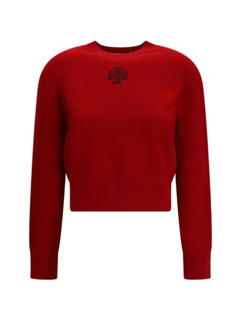 logo crew-neck sweater