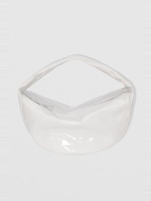 Maxi Cush Burrata Creased Calf Leather Shoulder Bag