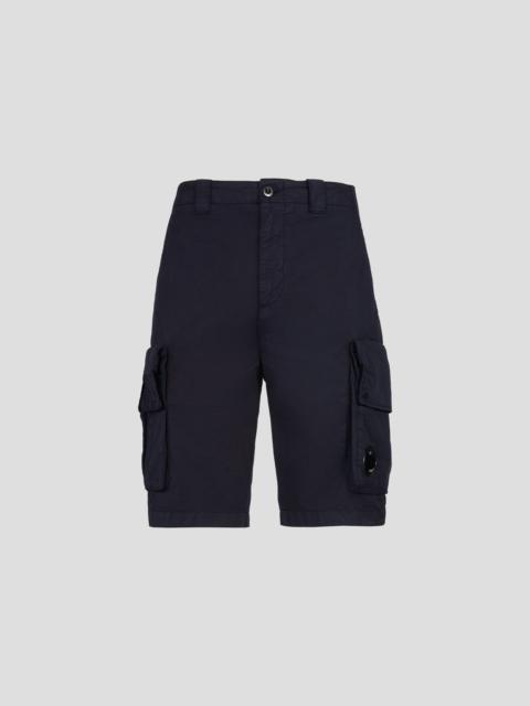 Twill Stretch Cargo Shorts