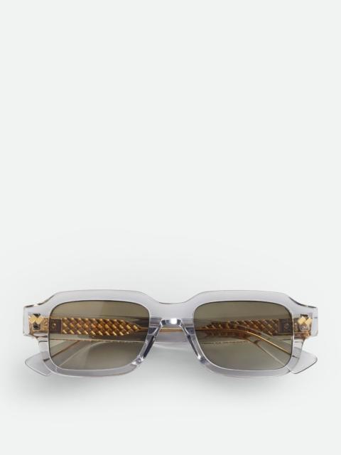 Intrecciato Rectangular Sunglasses