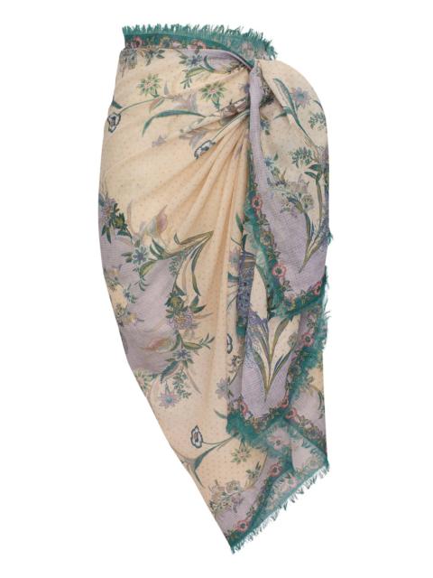 PRINTED COTTON PAREO
