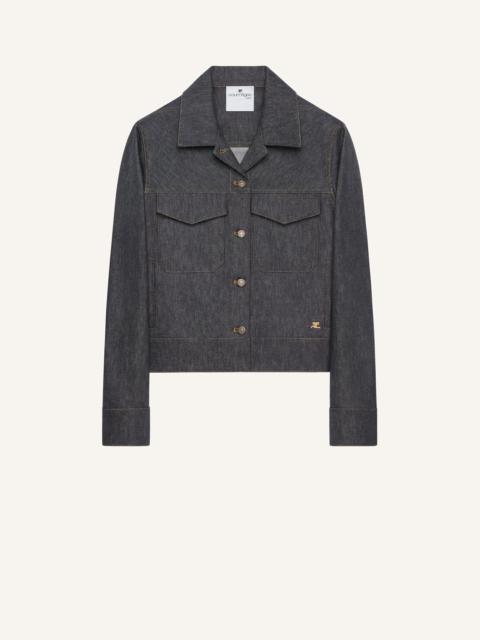 UTILITY DENIM TRUCKER JACKET