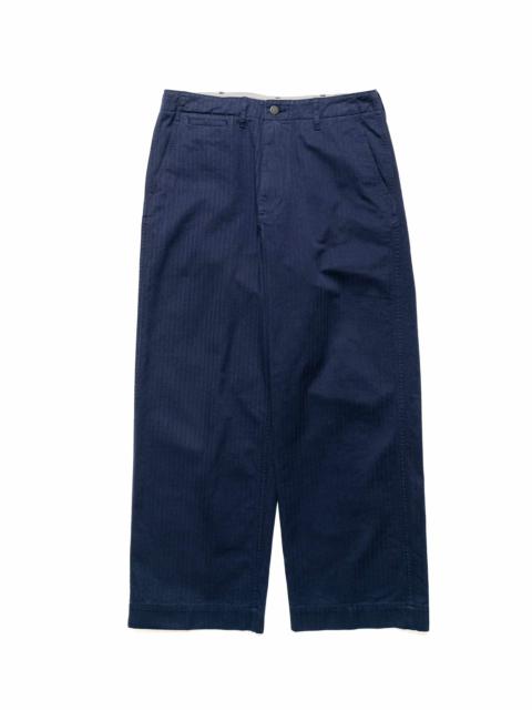 MIL Trousers Herringbone Navy
