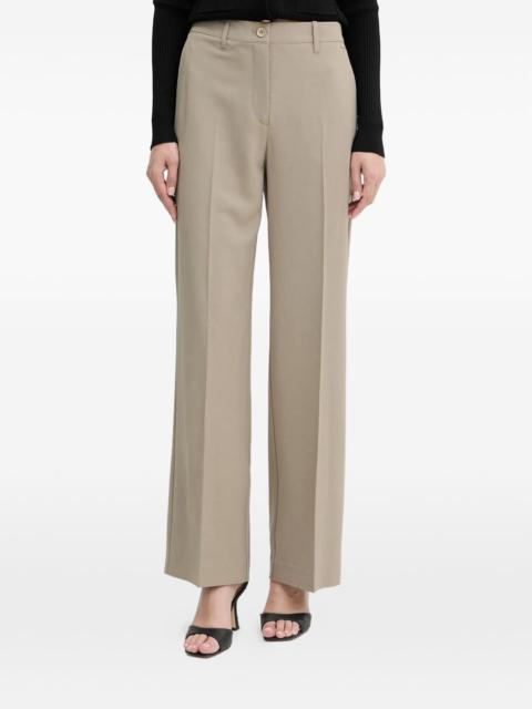 tab detail trousers