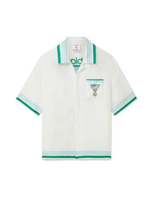 Metaphysical Tennis Icon Silk Shirt | Casablanca Paris