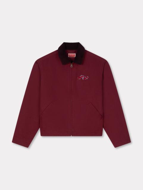 'KENZO Winter Holidays' embroidered utility jacket in cotton