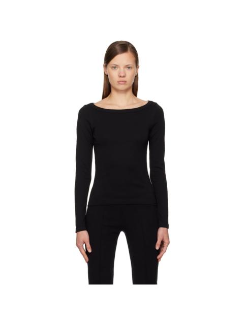 Black Steffi Longsleeve T-shirt
