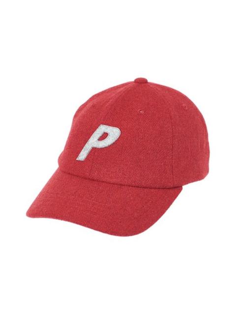 Palace P Wool 6-Panel Burgundy