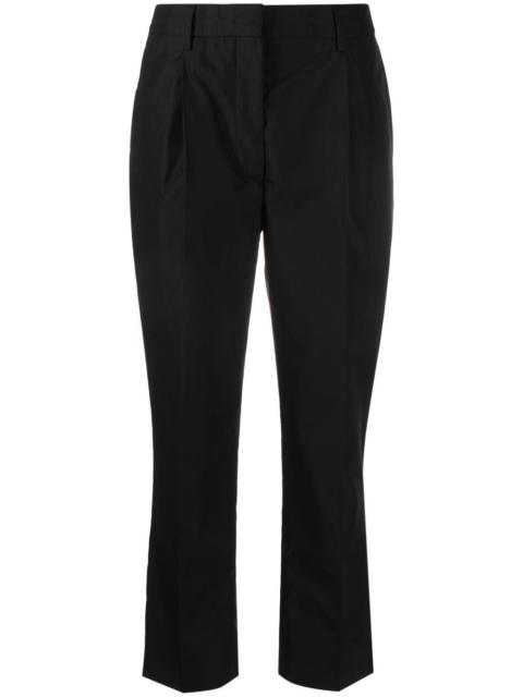 cropped tailored trousers