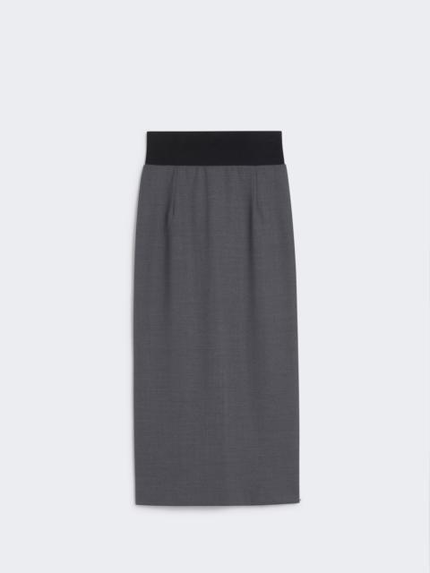FINIRE Skirt with a high-cut elasticated waist