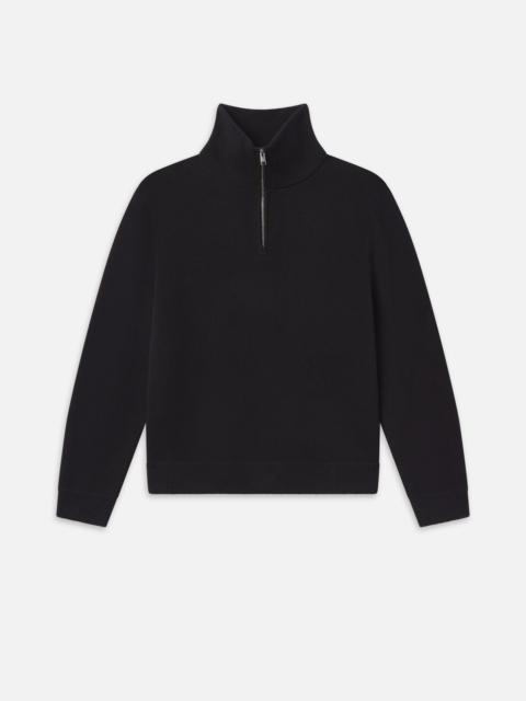 Zip Up Wool Sweater