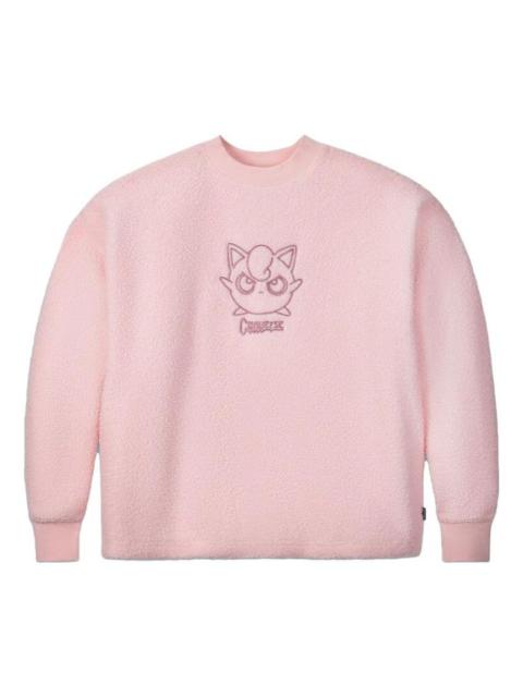 Converse x Pokemon Jigglypuff Sherpa Crewneck Sweatshirt 'Pink' 10023902-A01