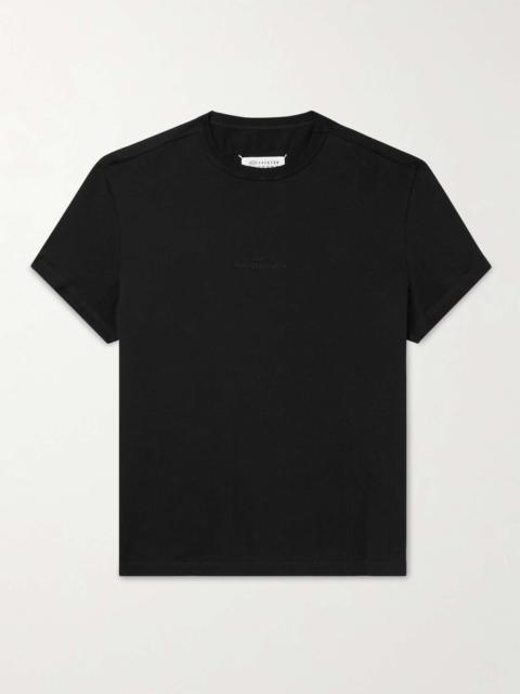 Logo-Embroidered Cotton-Jersey T-Shirt