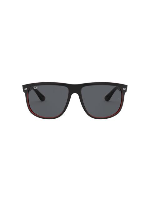 Boyfriend square-frame sunglasses
