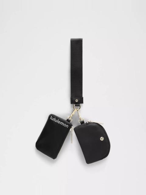 Dual Pouch Wristlet