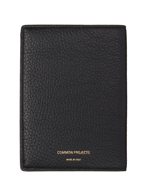 Black Folio Passport Holder