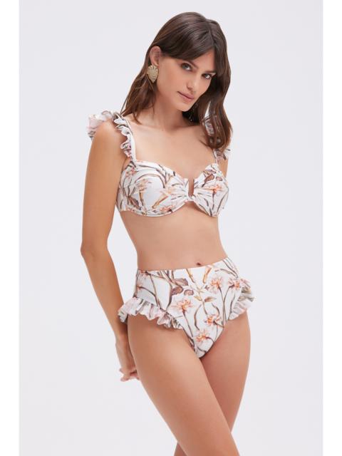 BOTANIC RETRO FLUTTER BIKINI BOTTOM