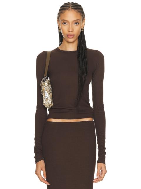 Long Sleeve Fitted Top