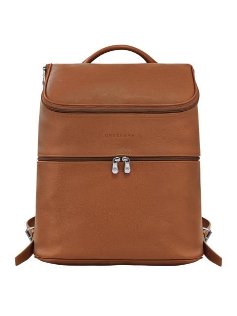 Le Foulonné Backpack Caramel - Leather