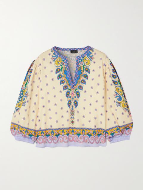 Printed Cotton Blouse