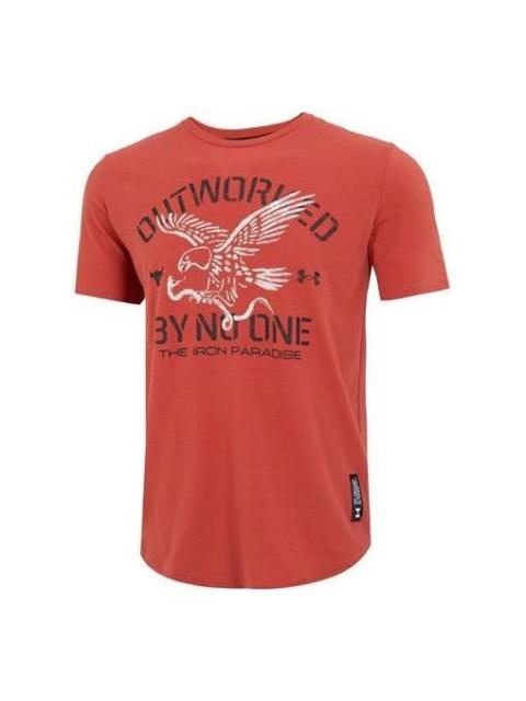 Under Armour Project Rock Outworked T-shirt 'Red' 1370490-635