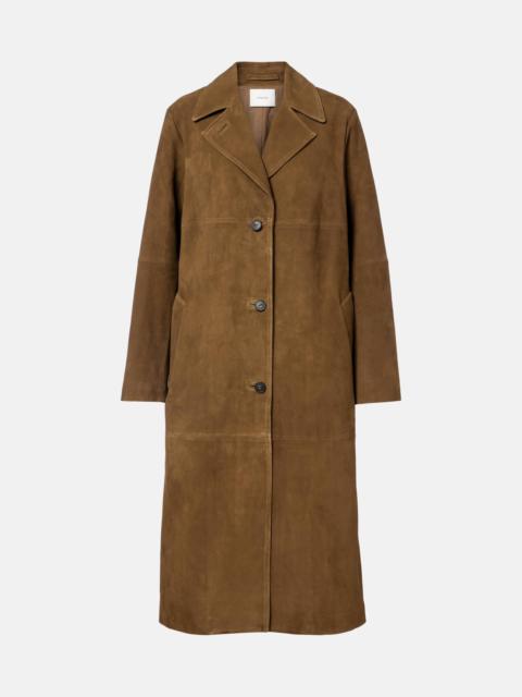Suede coat