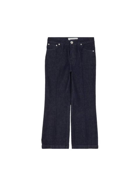 Lanvin Flared Leg Pant 'Navy Blue'