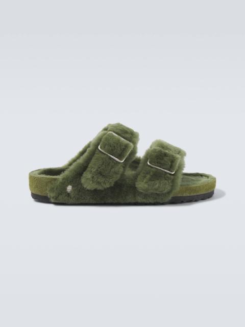 Arizona 1774 shearling-lined suede sandals