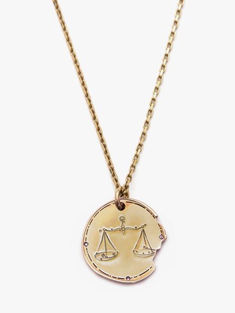 Libra Zodiac Necklace