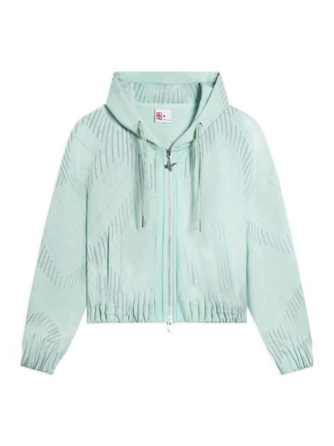 (WMNS) Li-Ning Sportswear Athletics Jacket 'Green' AWDSD32-3