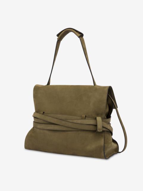 MOSCHINO TIE ME MEDIUM HANDBAG