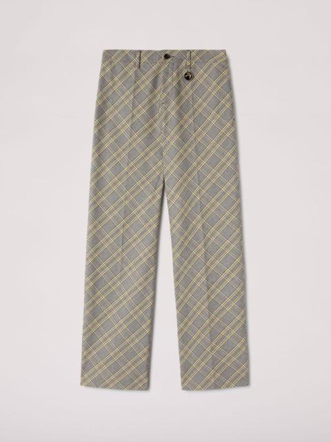Check Trousers