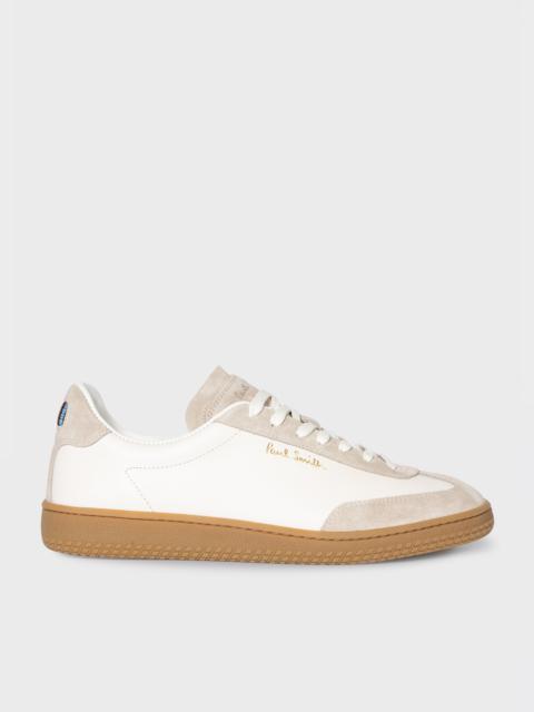 White Leather 'Como' Trainers